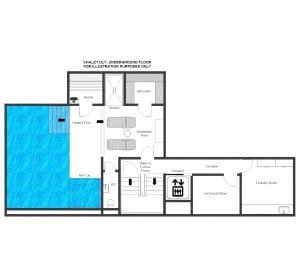 Chalet Oly - Underground floor Floorplan
