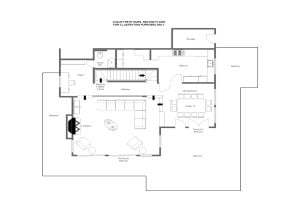 Chalet Petit Ours - Second floor  Floorplan