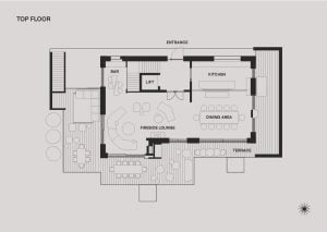 Le Chalet - Top floor Floorplan