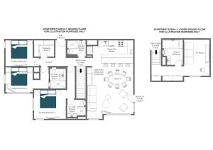 Sasha Apartment 3 - Lower ground floor Floorplan