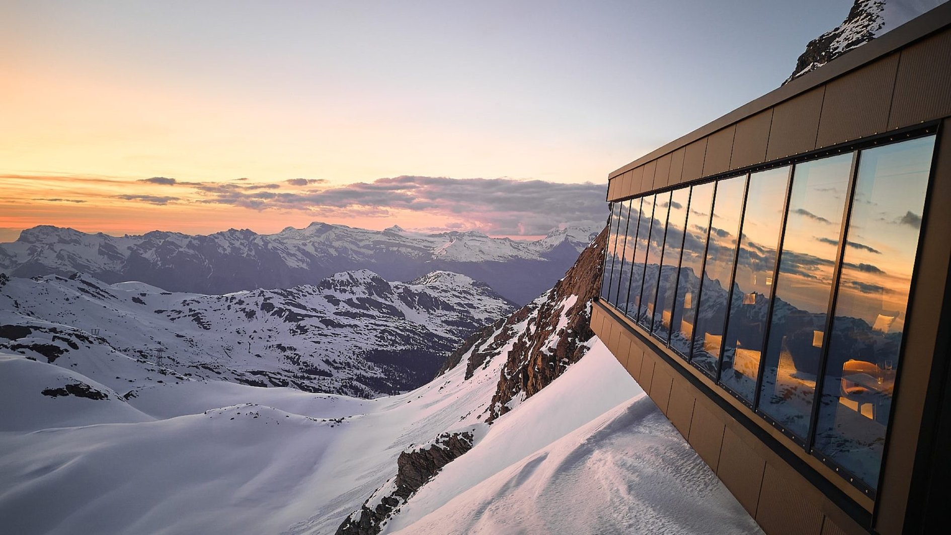 Cabane Tortin in Verbier, Switzerland