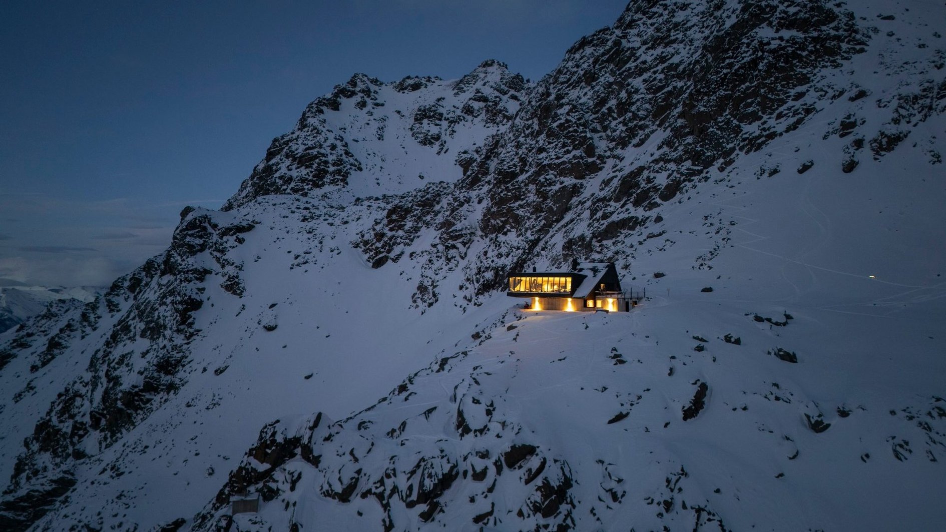 Cabane Tortin in Verbier, Switzerland