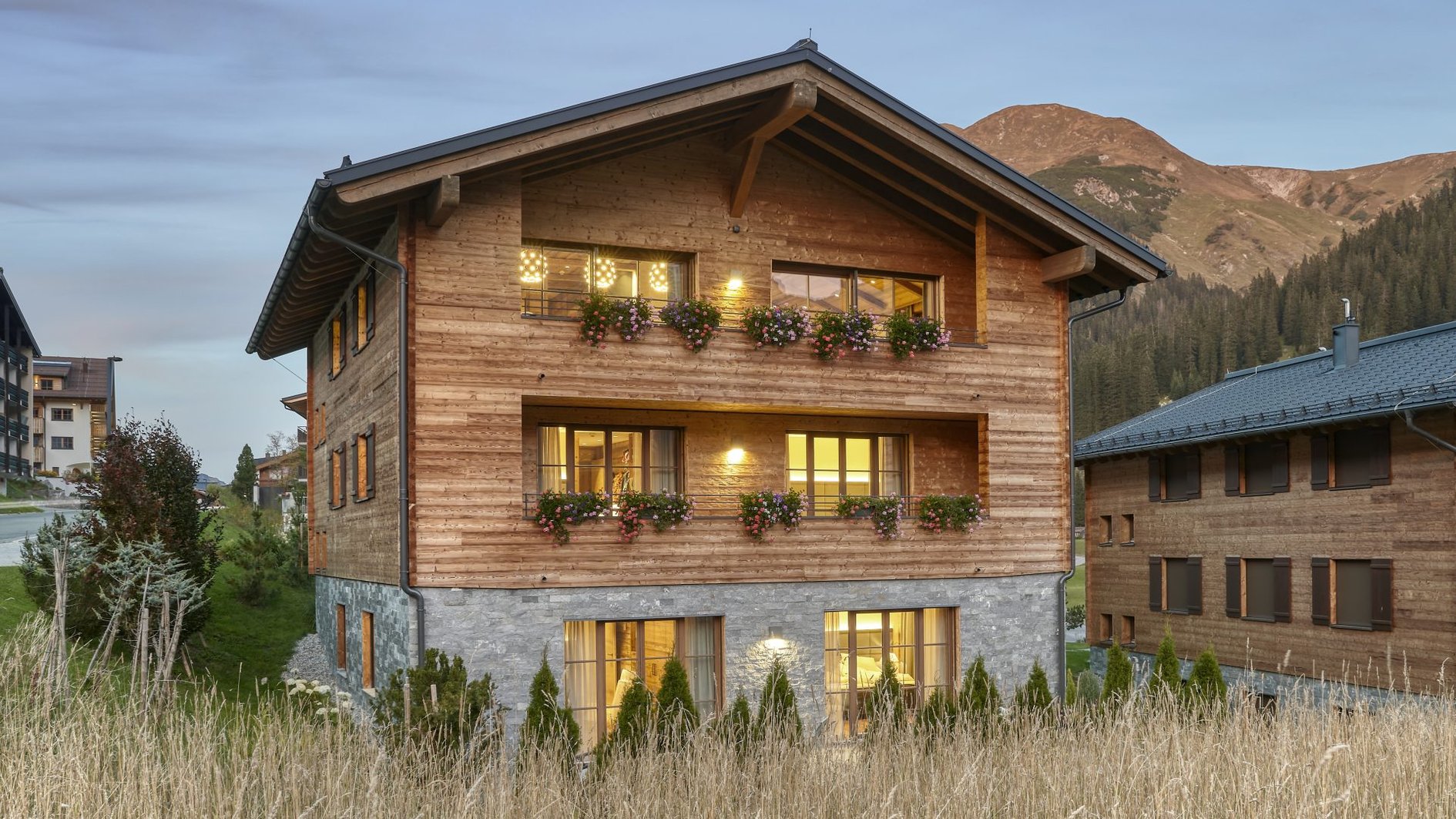 Chalet Alpha in Lech, Austria - Chalet exterior