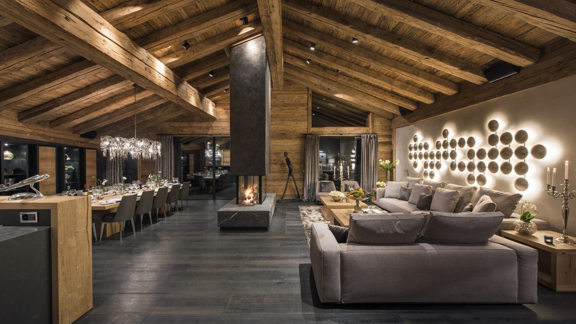 Chalet Aconcagua in Zermatt, Switzerland - Living Area