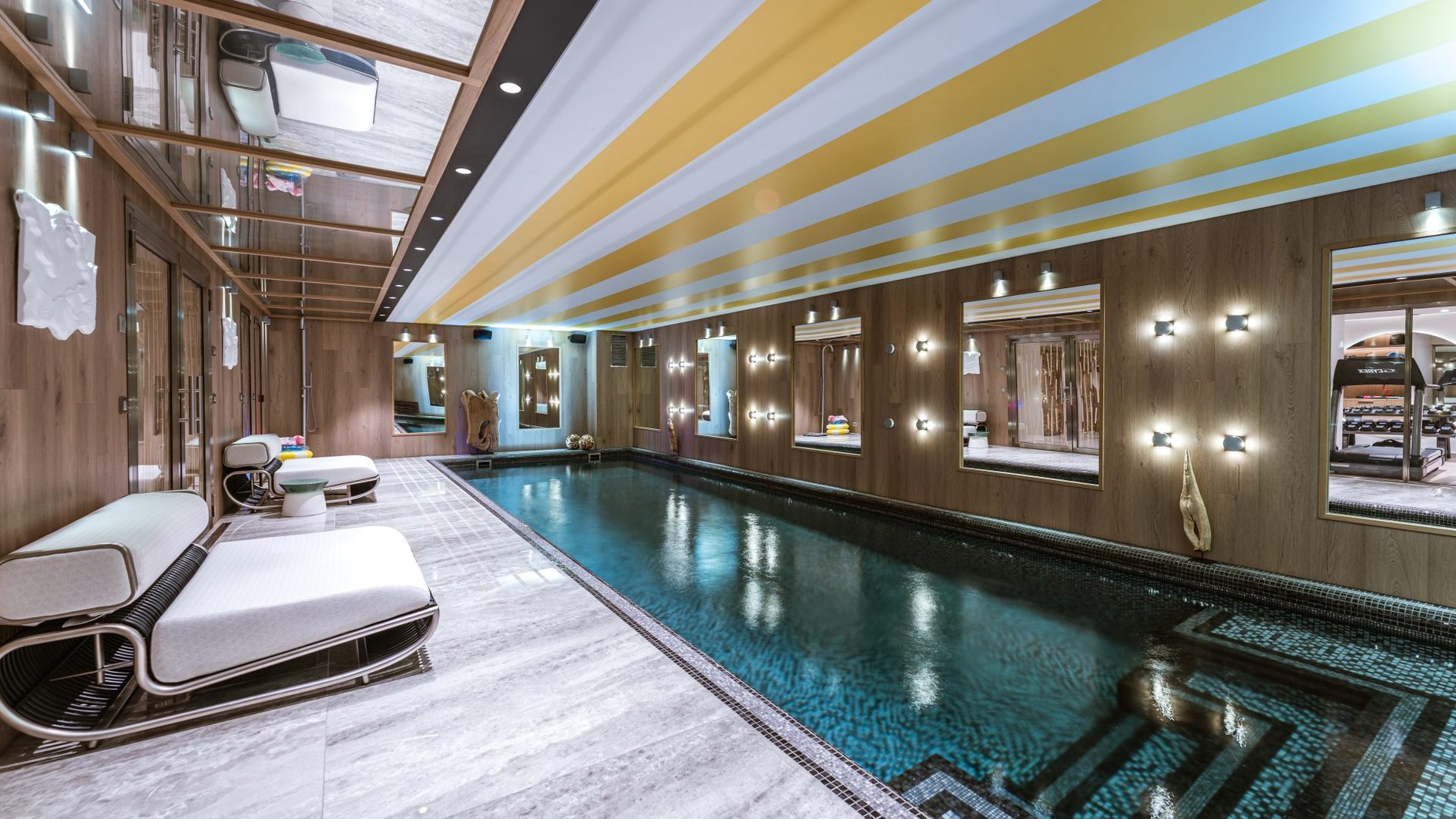 Chalet B in Courchevel, France - Swimming Pool