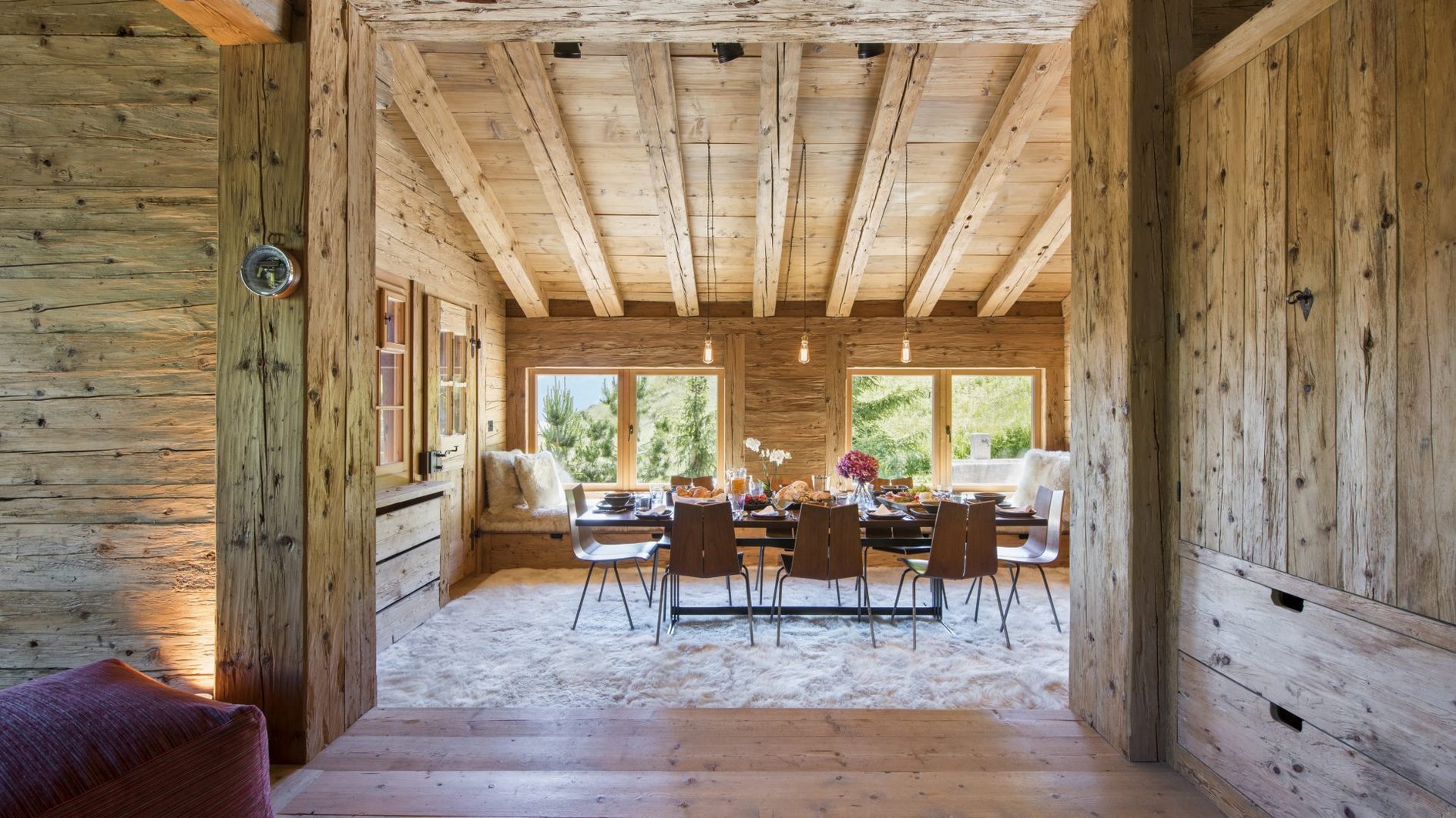 Chalet Bibi in Verbier, Switzerland - Living Area