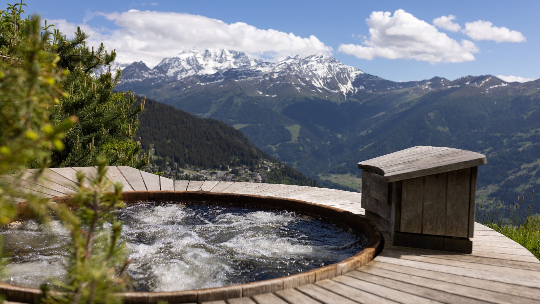 Chalet Bibi in Verbier, Switzerland - Hot tub