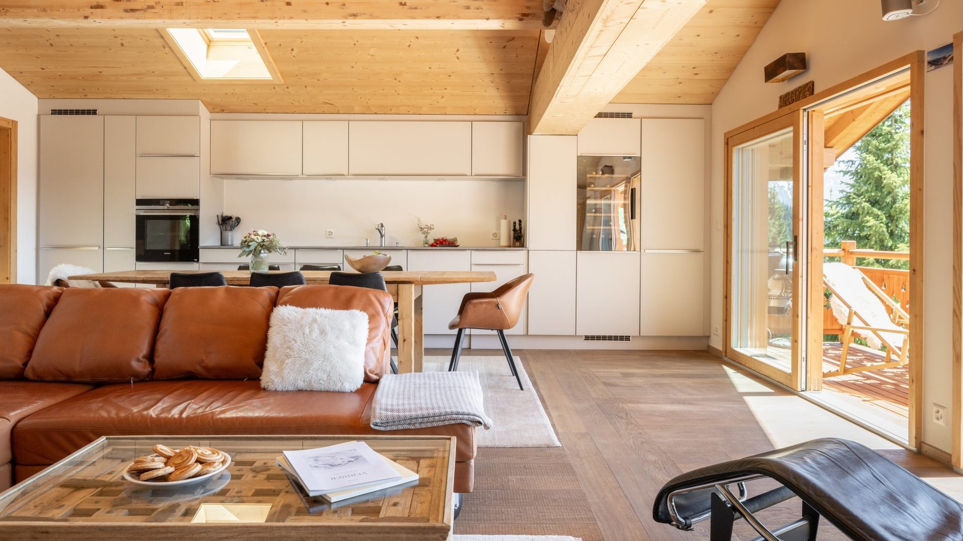 Chalet Clos d’Abeilles in Verbier, Switzerland - Living Area