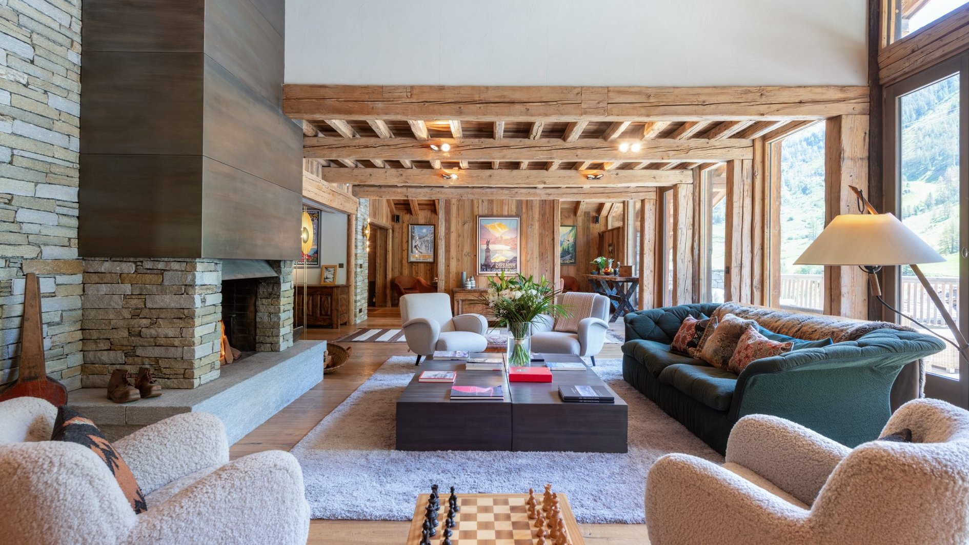 Chalet Lashca in Val d'Isère, France - Living Area