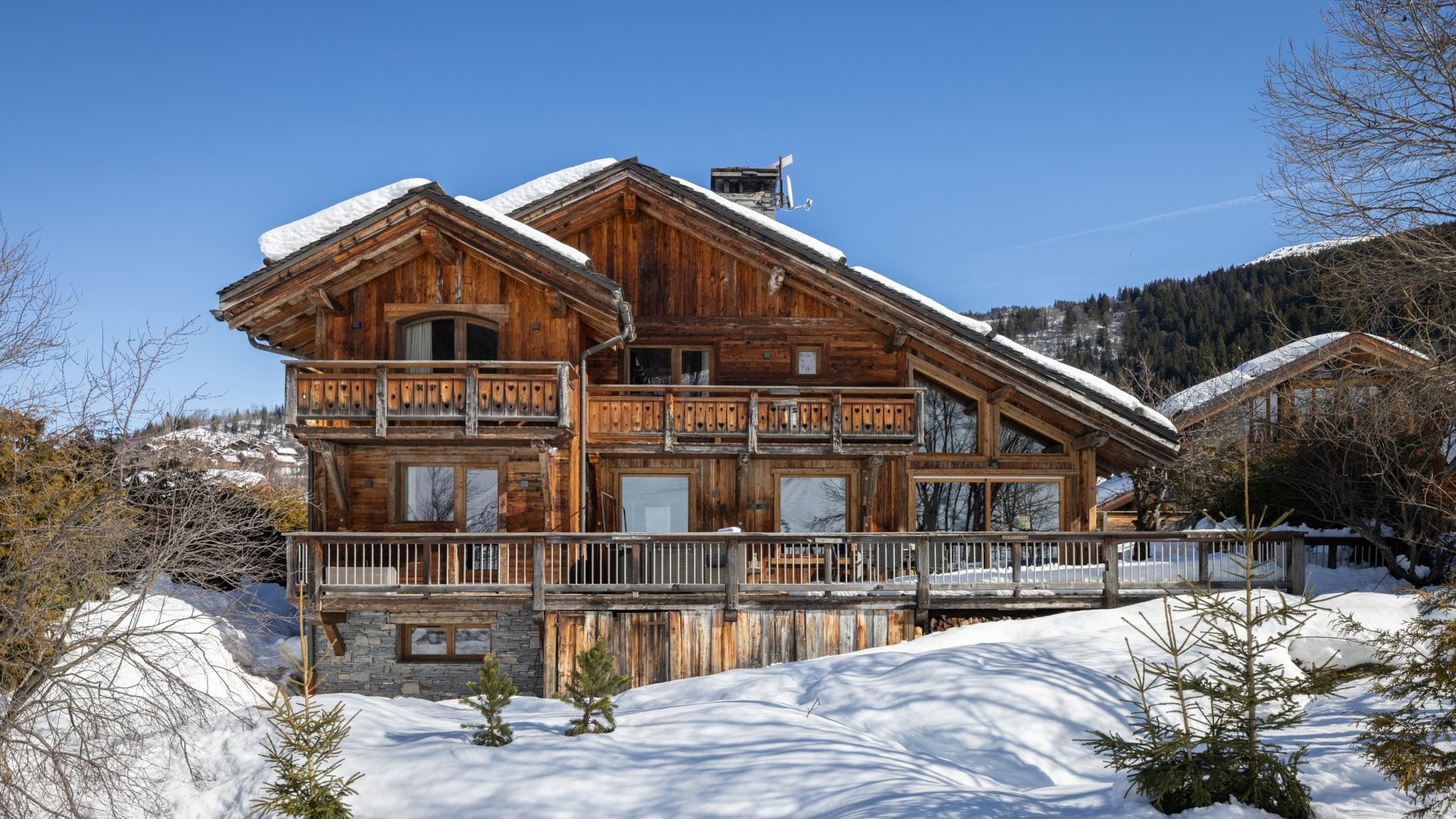 Chalet L’Orchidée in Méribel, France - Chalet exterior