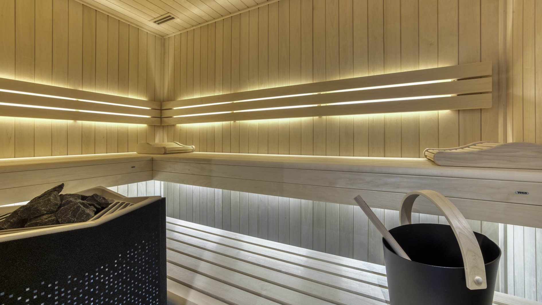 Chalet Nid d’Hiver in Courchevel, France - Sauna