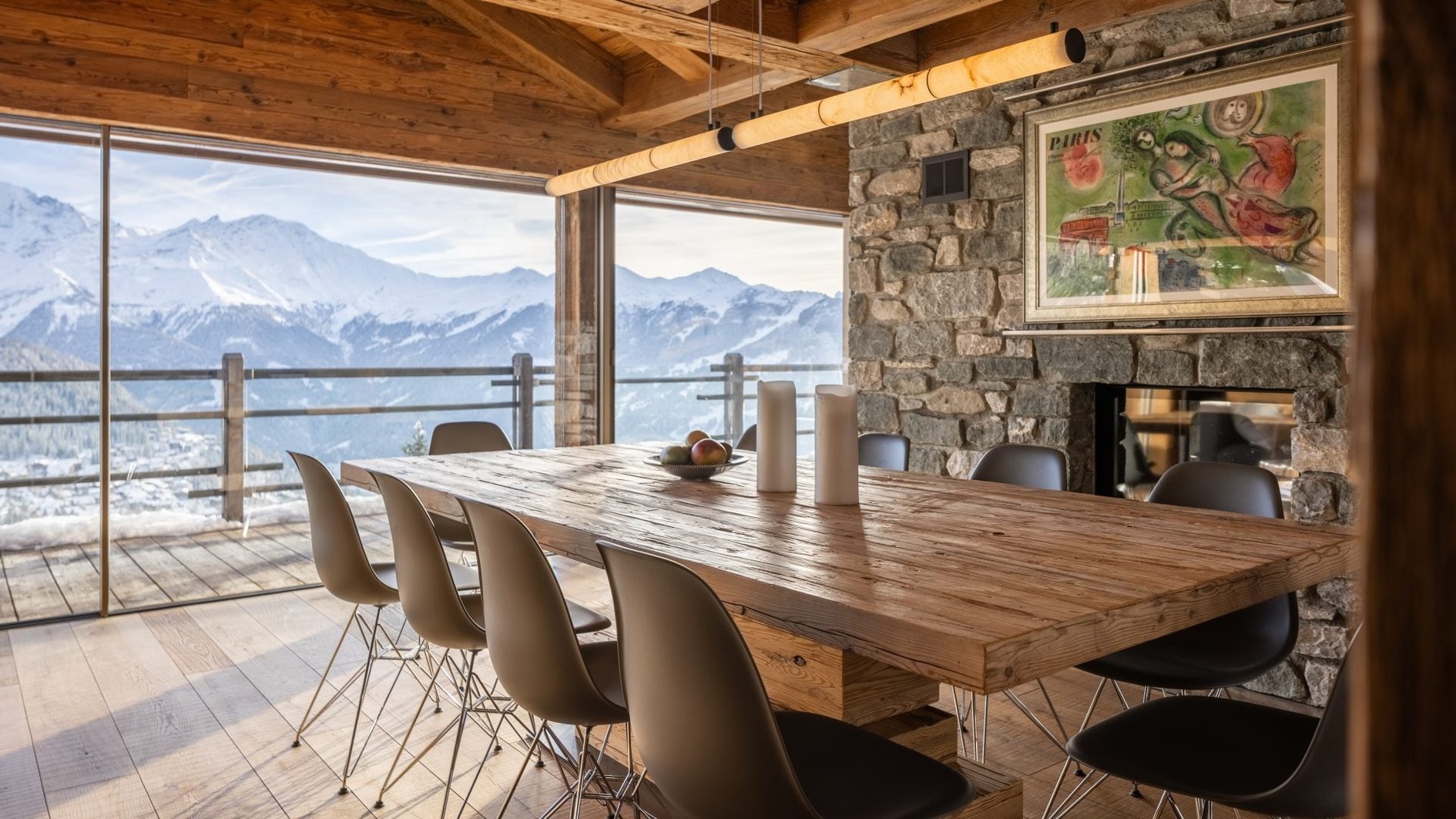 Chalet Petheo in Verbier, Switzerland - Dining Area
