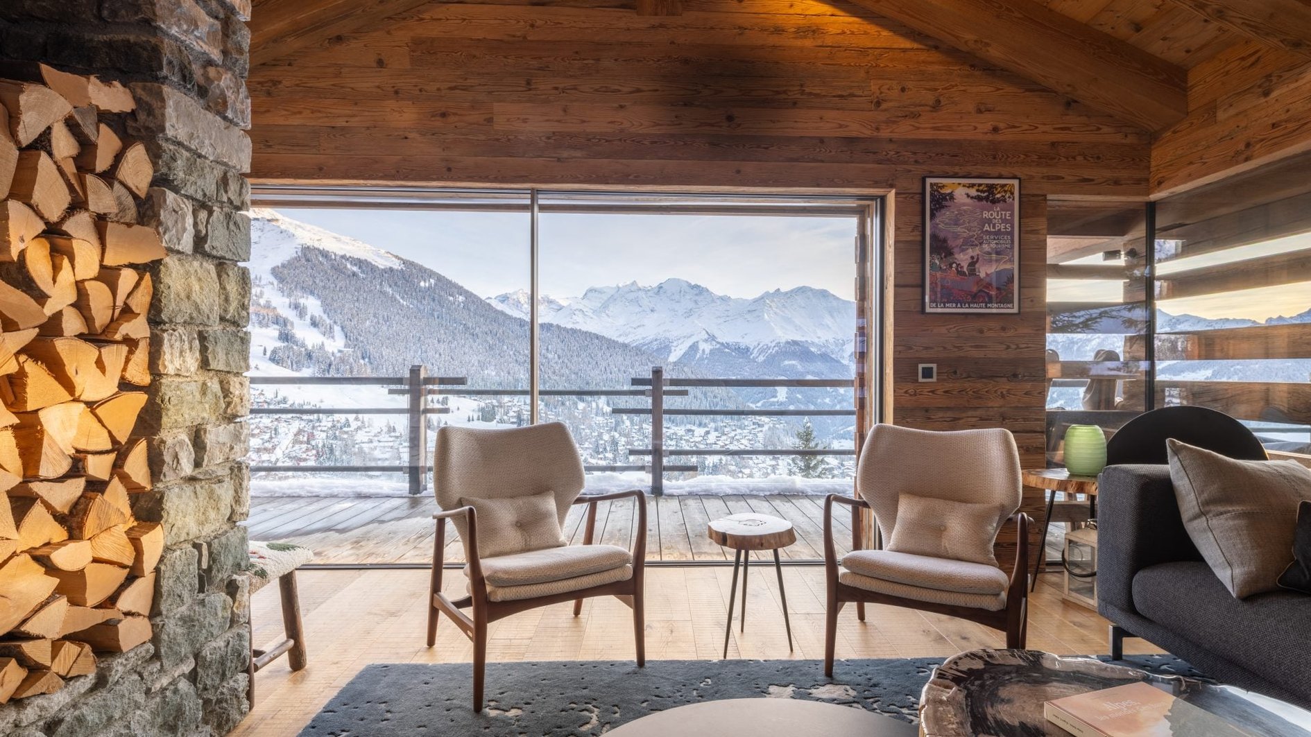 Chalet Petheo in Verbier, Switzerland - Living Area