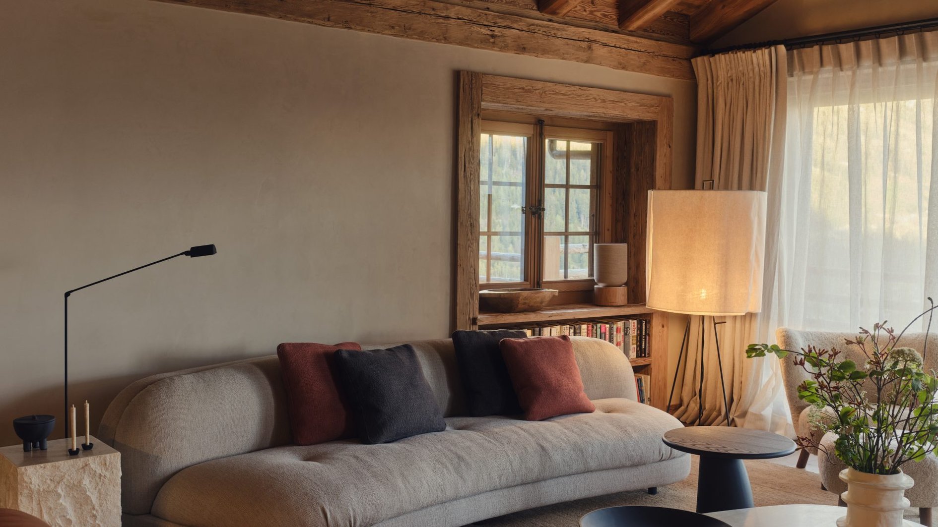 Chalet Vallon D’Arbi in Verbier, Switzerland - Living Area