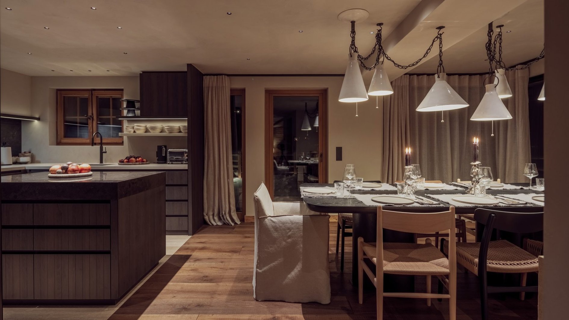 Chalet Vallon D’Arbi in Verbier, Switzerland - Dining Area