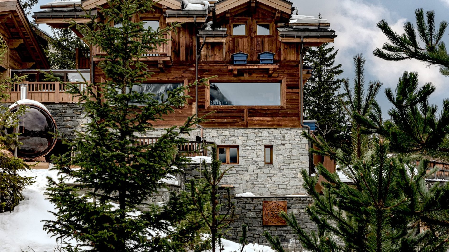 Le 1550 in Courchevel, France - Chalet exterior