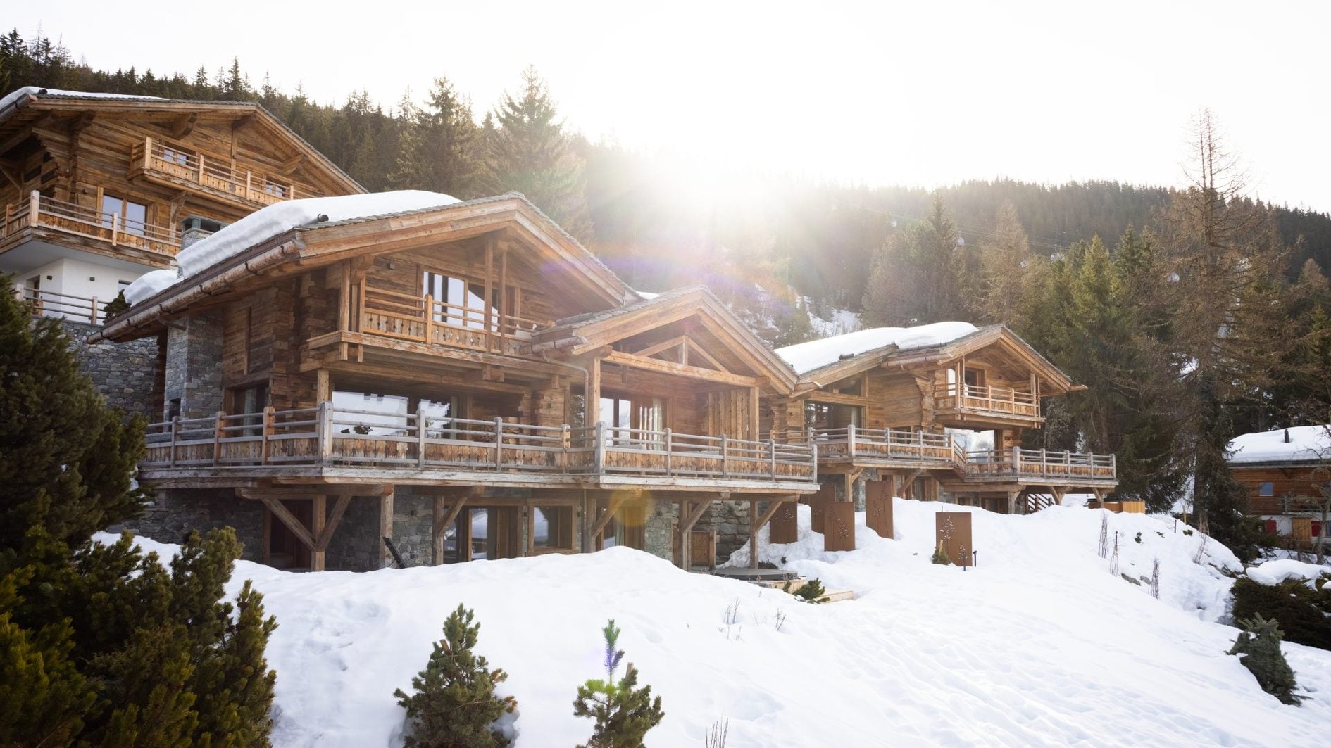 Les Roches Estate in Verbier, Switzerland - Chalet exterior