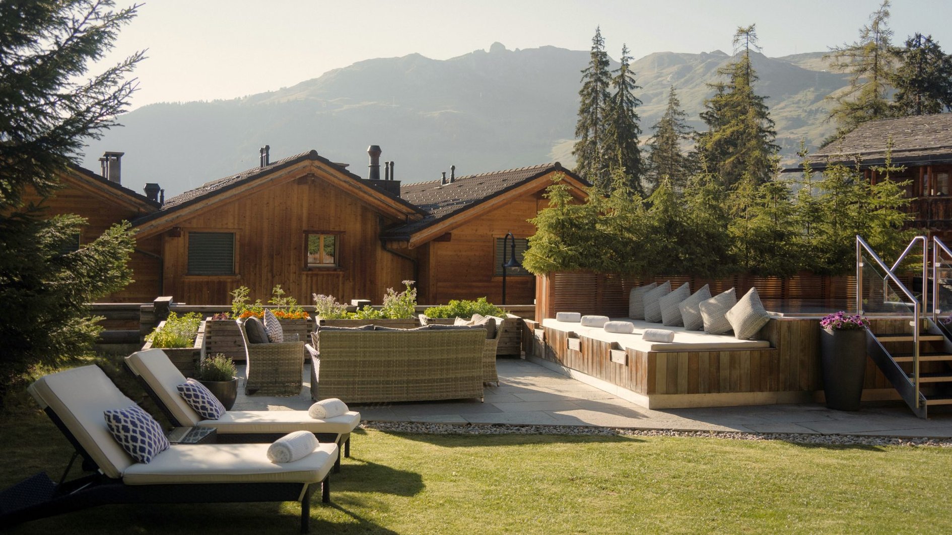 The Lodge in Verbier, Switzerland - Terrace