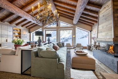 Chalet Abade - Living Area
