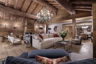 Chalet Abade - Living Area