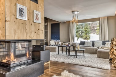 Chalet Acélia - Living Area
