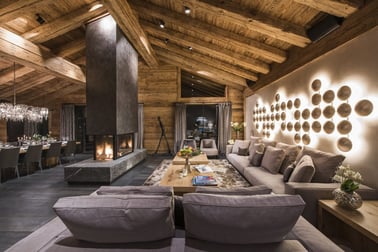 Chalet Aconcagua - Living Area