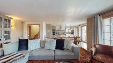 Chalet Albert-Luc - Living Area