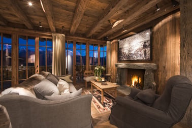 Chalet Aline - Living Area