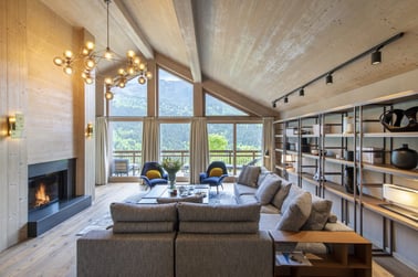 Chalet Altius - Living Area