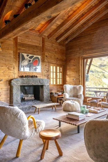 Chalet Bibi - Living Area