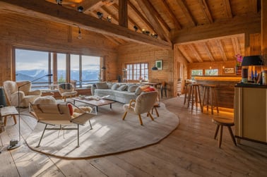Chalet Bibi - Living Area