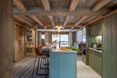 Chalet Caribou - Living Area
