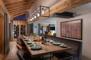 Chalet Clambinet - Dining Area