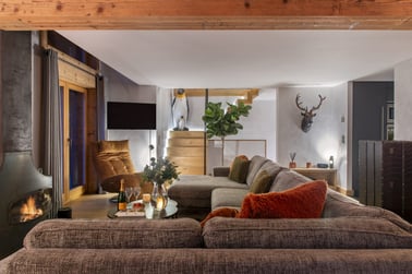 Chalet Clambinet - Living Area