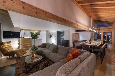Chalet Clambinet - Living Area