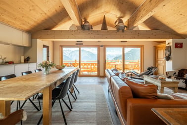 Chalet Clos d’Abeilles - Living Area