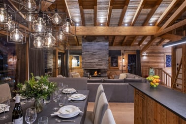Chalet Cortil - Living Area