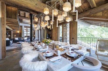 Chalet Face à Face - Dining Area