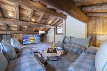 Chalet Face à Face - TV room