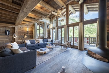 Chalet Face à Face - Living Area