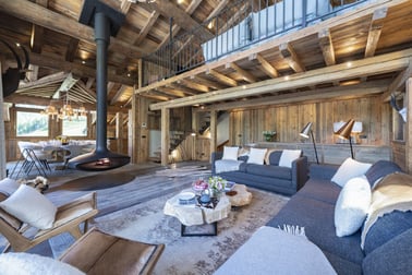 Chalet Face à Face - Living Area