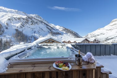 Chalet Face à Face - Hot tub