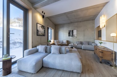 Chalet Kitsune - Living Area