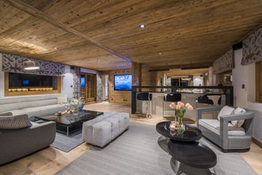 Chalet La Datcha - Living Area