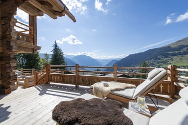 Chalet La Rochette - Balcony