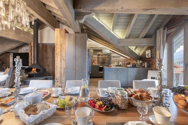 Chalet L’Arctique - Living Area