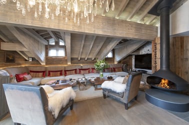Chalet L’Arctique - Living Area