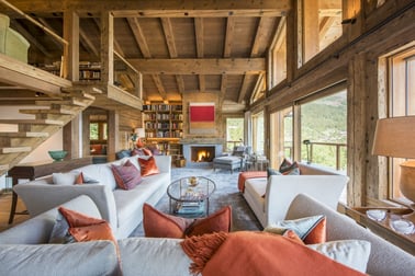 Chalet Les Etrennes - Living Area
