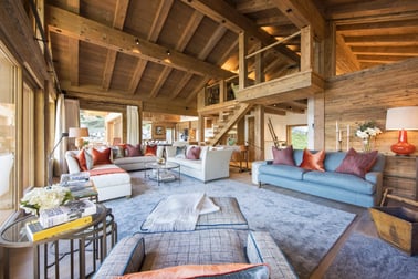 Chalet Les Etrennes - Living Area