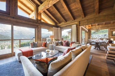 Chalet Les Etrennes - Living Area